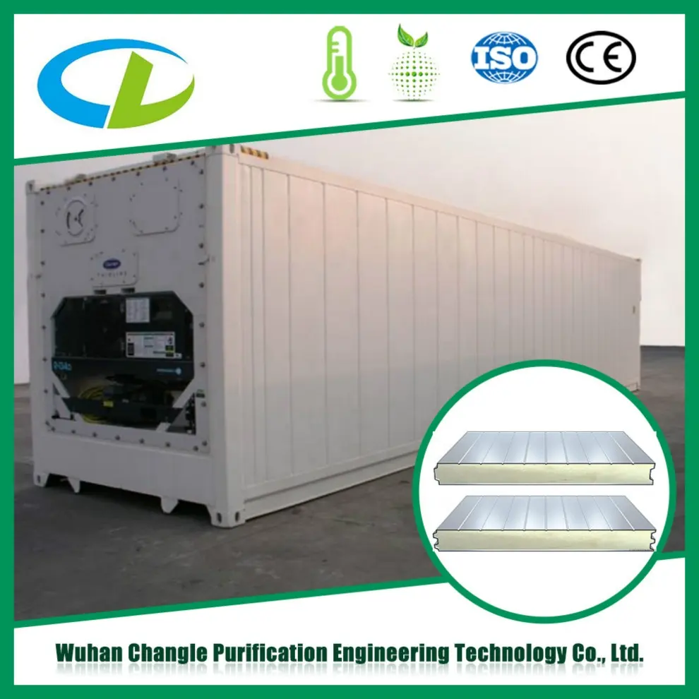 Reefer container panel  reefer pu sandwich panel  reefer pu panel