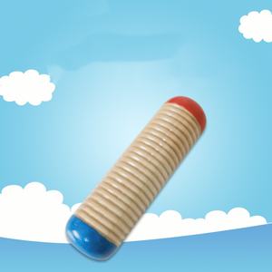 Agitador de arena con rosca, instrumento de percusión Orff, acompañamiento para jardín de infantes, palo de arena rítmico profesional de 14,8 cm - Product Image 2