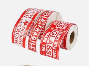 Biểu tượng tùy chỉnh in rõ ràng dễ vỡ nhựa <span class=keywords><strong>Bopp</strong></span> đóng gói Băng mang nhãn hiệu Nhà cung cấp OPP bao bì dính CELLO <span class=keywords><strong>Jumbo</strong></span> CuộN vận chuyển - Product Image 5