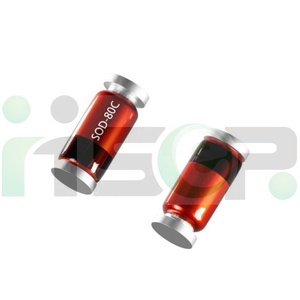 Mới ban đầu diotec SMD chuyển đổi tín hiệu nhỏ <span class=keywords><strong>Diode</strong></span> ll4148 ll4148 <span class=keywords><strong>Diode</strong></span> tín hiệu nhỏ 75V 150mA bề mặt gắn kết SOD-80C tại chỗ - Product Image 1