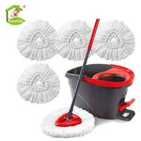Balai serpillère magique télescopique à manche longue, en microfibre, pour le nettoyage de l'eau