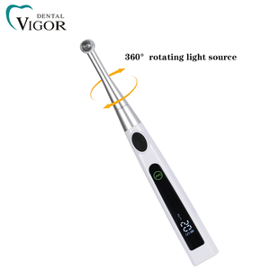 Lampe de photopolymérisation dentaire LED professionnelle sans fil 1 seconde avec 4 modes et tête métallique - Product Image 2