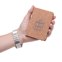Cuaderno Ecológico de Cuero con Cubierta Suave de Fibra de Café Reciclado, Planificador