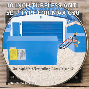 Nouveau pneu en caoutchouc antidérapant et anti-explosion sans chambre à air de 10 pouces 60/70-6.5 Max G30 pour trottinette électrique, disque, lithium, facile - Product Image 2