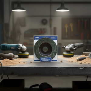 Disque à lamelles plat en zirconium Ttake Ab6700 125x22 mm avec support en fibre de verre - Product Image 3