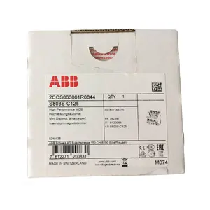 Satu baru ABB S803S-C125 kinerja tinggi MCB pengiriman cepat dalam kotak S803S-C125