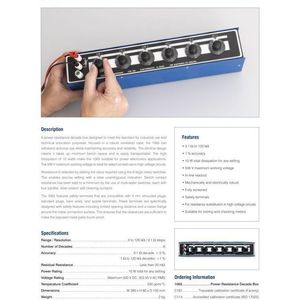 Boîte de résistance Time Electronics 1065 10 Watts 1% Grade usage industriel - Product Image 4