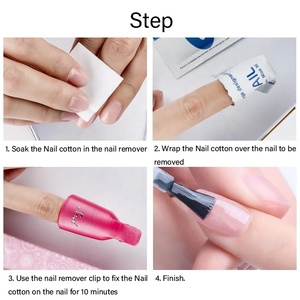 Últimos productos Equipo de <span class=keywords><strong>uñas</strong></span> Salón de belleza Removedor de gel de lujo Envolturas Clip <span class=keywords><strong>para</strong></span> dedos Herramientas Esmalte de <span class=keywords><strong>uñas</strong></span> Acrílico Soak Off Clip - Product Image 5