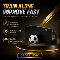 Meilleur rebondisseur de football pliable DIY pour entraînement rapide, station de répétition de ballons de football, panneau de rebond de football pliable