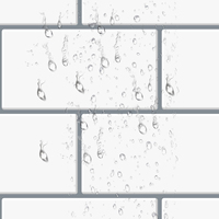 Vivid Tiles Weiße, hellgraue Fugenmörtel-PVC-Fliesen, selbstklebende Fliesen