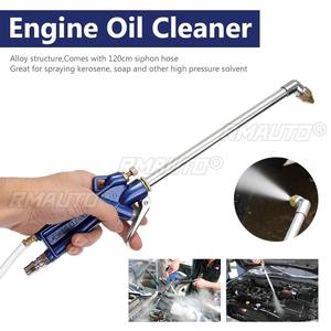 400mm Engine Oil Cleaner Tool <b>Car</b> <b>Washer</b> Cleaning Gun Water Pneumatic Tool With 120cm Hose Machinery Parts Alloy Engine Care - Product Image 1