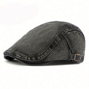 Gorra Plana Clásica de Moda Personalizada Estilo Newsboy de Fieltro de Lana Tweed Irlandés, Boina Británica Ivy Unisex Casual, Venta al por Mayor Promocional - Product Image 1