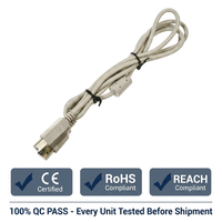 Adaptateur de câble réseau Cat 6 avec isolation PTFE et nylon, produit électrique personnalisé fabriqué par le fabricant
