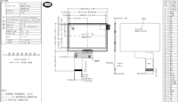 Module LCD TFT RGB 4,3 pouces 480x272 avec écran tactile résistif -20~70 ℃   Température de fonctionnement pour contrôleur PLC HMI industriel