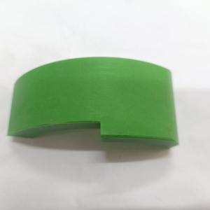 Poulie de guidage linéaire résistante à l'usure en HDPE et PVC usiné avec précision produit en caoutchouc noir OEM personnalisé pour la fabrication de brosses - Product Image 2