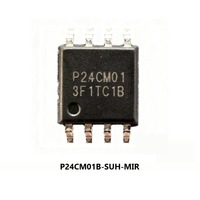 P24CM seri P24CM01B-SUH-MIR SOP8(208mil) EEPROM Chip memori I2C Antarmuka IC penyimpanan Data tegangan lebar