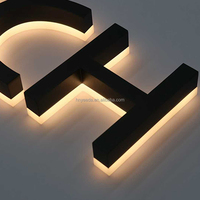 Letras 3D Luminosas LED Personalizadas a Prueba de Agua, Letreros de Publicidad y Decoración para Interiores y Exteriores