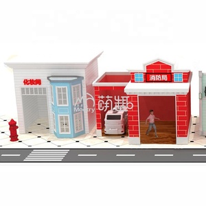 Moetry-estación de bomberos para niños, equipo de patio interior suave para niños, centro de entretenimiento para Clubs - Product Image 5