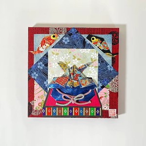 Kabuto diseño tradicional japonés arte Panel hermoso Interior decorativo Origami recuerdo hecho a mano papel Washi Idea de regalo - Product Image 5