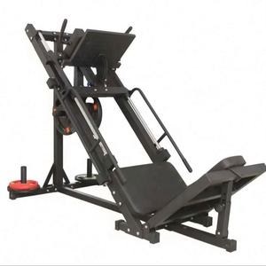 Équipement de musculation professionnel à charge guidée pour exercices des jambes, machine à hack squat et à leg press / Hack squat leg press d'<span class=keywords><strong>occasion</strong></span> - Product Image 3