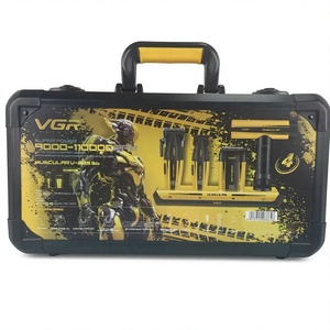 Set <span class=keywords><strong>Professionale</strong></span> VGR V-285 S4 Combo, <span class=keywords><strong>Tagliacapelli</strong></span> Elettrico, Asciugacapelli per Barba, Regolabarba 4 in 1 con Regolazione Continua per <span class=keywords><strong>Uomo</strong></span> - Product Image 5