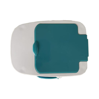 Compteur d'eau à ultrasons en plastique nylon Système de lecture à distance gratuit Compteur de débit 15mm 20mm Protection IP68 OEM Prix personnalisable