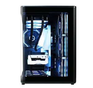 <span class=keywords><strong>Nouveau</strong></span> <span class=keywords><strong>Cooler</strong></span> Matser E600 Arc Verre Pénétration Latérale 180 Degrés Affichage Complet Boîtier de Jeu - Product Image 6