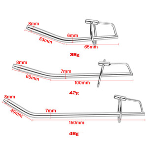 पुरुषों के लिए लंबी खोखली धातु मूत्रमार्ग ध्वनि रॉड पुरुष मूत्रमार्ग विस्तारक कैथेटर शुद्धता उपकरण - Product Image 3