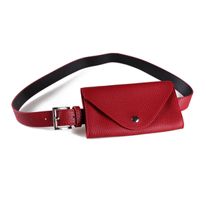 Litchi motif téléphone portable Fanny pack <span class=keywords><strong>ceinture</strong></span> <span class=keywords><strong>guide</strong></span> d'achat petit sac à main décoré dames <span class=keywords><strong>ceinture</strong></span> mode - Product Image 5