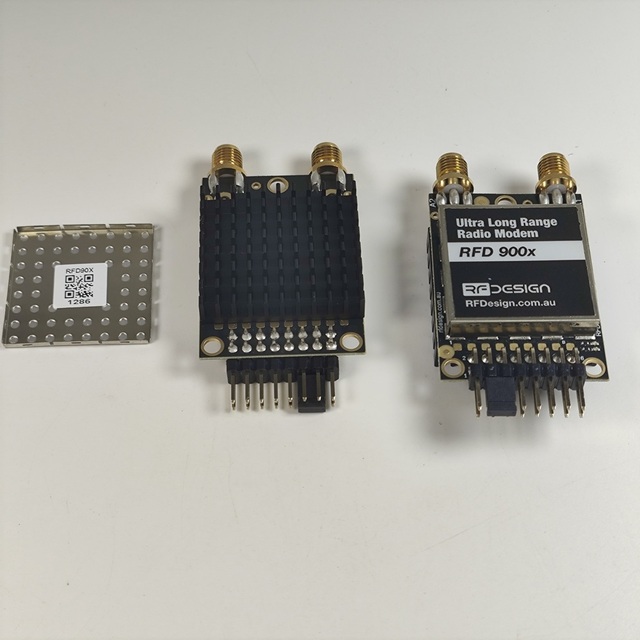 High-Frequency RFD900X Radio Module for 40km Long-Distance High-Speed Data Transmission Metal Construction Motor Power