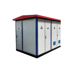 Caja de Transformación Modular para Alumbrado Público Preensamblada, Gabinete de Distribución Prefabricado, Subestación Metálica de 10kV IP65, Gabinete de Distribución ZY - Product Image 1