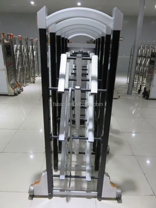 Shengshichanglong Modern Style Aluminium Alloy <b>Retractable</b> <b>Gate</b> Automatic Opening for Exterior Entry Villas Hotels Hospitals LPR - Product Image 6