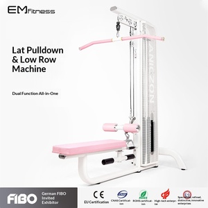Macchina Commerciale per Estensioni <span class=keywords><strong>Schiena</strong></span> e Trazioni Verticali Orizzontali in Acciaio - Attrezzatura da Palestra per Allenamento Seduto - Product Image 4