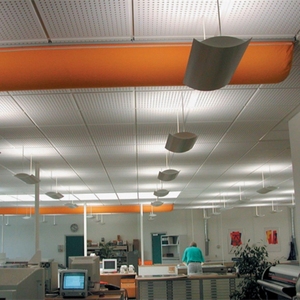 Tela de Poliéster Ignífuga <span class=keywords><strong>para</strong></span> Conductos de Ventilación, Venta al Por Mayor de Fábrica Wuajing, <span class=keywords><strong>para</strong></span> Sistemas HVAC de Estadios - Product Image 5