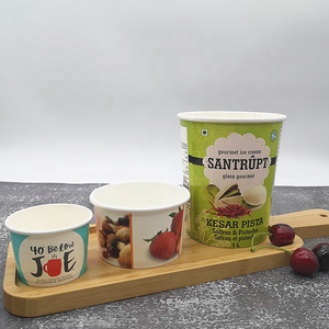 Contenitori Monouso LOKYO per Dessert, Yogurt e <span class=keywords><strong>Gelato</strong></span>, Coppette di Carta per <span class=keywords><strong>Gelato</strong></span> - Product Image 5