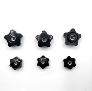 Đa Chức năng sao PP nhựa Hex <span class=keywords><strong>Nut</strong></span> với tay cầm màu đen điều chỉnh vít Knob cho hộ gia đình thiết bị - Product Image 1