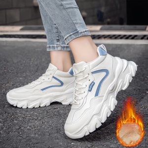 Bottes de neige pour les voyages en plein air, avec doublure en polaire, bottes mi-hautes pour femmes, baskets pour femmes, chaussures <span class=keywords><strong>pas</strong></span> chères - Product Image 5