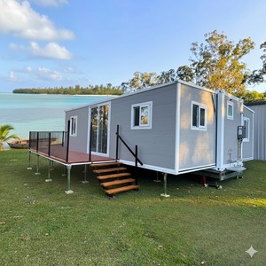 Casa Container Espandibile Prefabbricata con Camere da Letto, Cucina e Bagno in Pannelli Sandwich per Ville - Vendita all'Ingrosso - Product Image 2