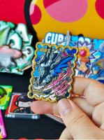Magnet Kulkas Pokemoned Fantasy Berkualitas Tinggi YQ Ukuran Mini Koleksi Fan Art Kawaii Segel Blind Box Harga Grosir Murah
