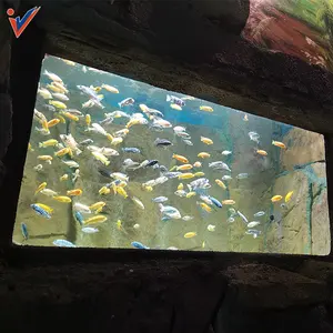 Grandi dimensioni spesse stile moderno grande acquario design moderno serbatoio in acrilico di produzione vasche per costruire su misura acquario