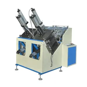 Pneumatic Full Auto Double Die Paper Plate Machine Food Paper Plate Forming Machine Paper Plate Making Machine