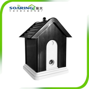 Ce Rohs Lvd 9V Batterij Vogelhuisje Vorm Waterdicht Anti Blaffen Apparaat Ultrasone Hondenbast Controle Voor Hond Hond Correctie - Product Image 3