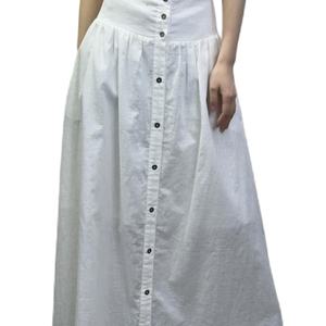 Ensemble blanc tendance en mélange lin-coton pour femme 2025 - Product Image 6