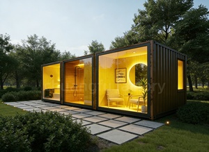 <span class=keywords><strong>Sauna</strong></span> extérieur moderne électrique personnalisable avec douche et salle de repos, capacité 4 personnes, 15 kW, vapeur sèche, <span class=keywords><strong>bois</strong></span> de cèdre rouge massif - Product Image 4