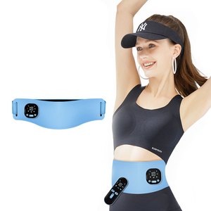 Ceinture de <span class=keywords><strong>massage</strong></span> lombaire légère et douce avec stimulation par impulsions et chauffage pour le dos et la taille, amincissante, pour le fitness et soulagement des douleurs menstruelles - Product Image 5