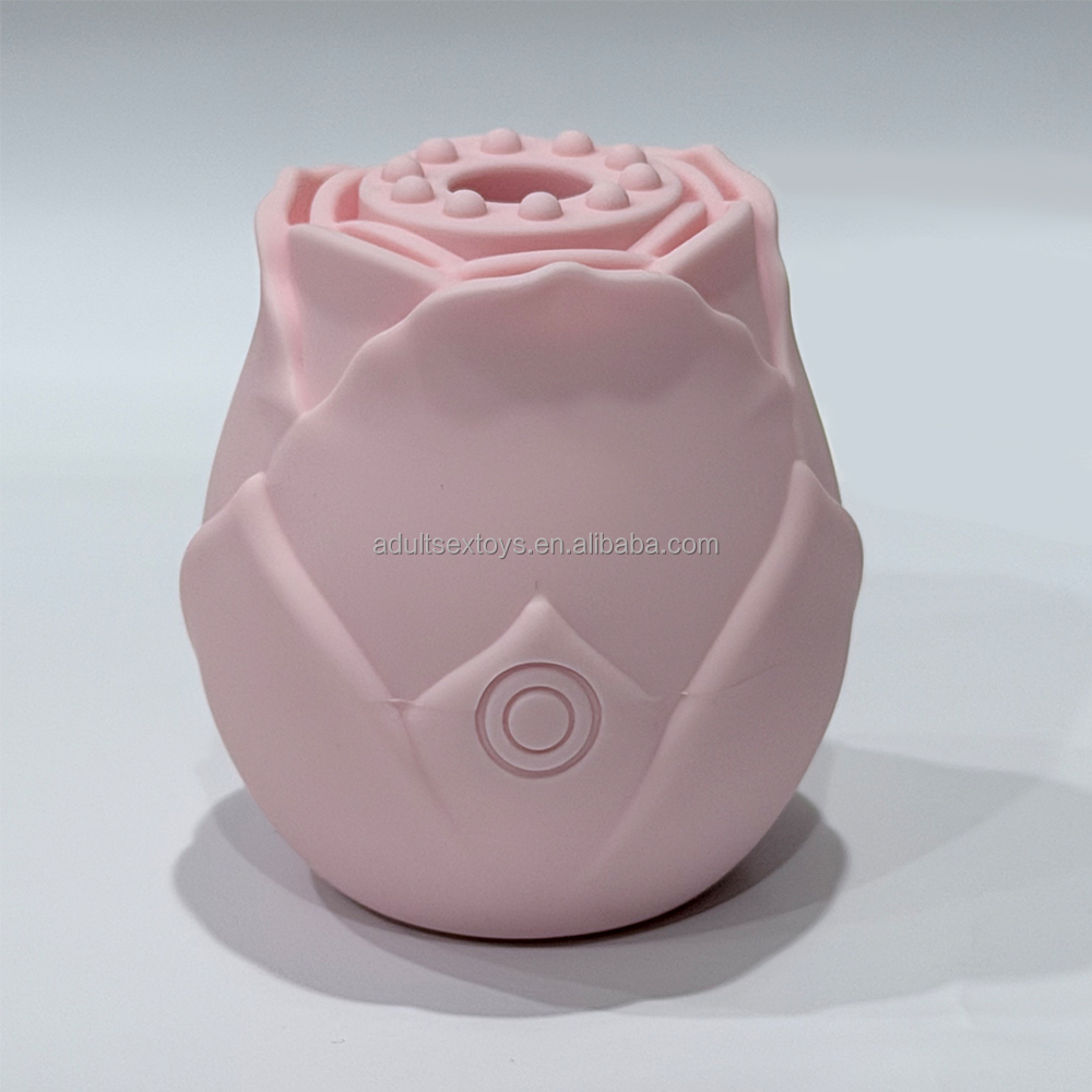 Rose Petal Toys - 2 in 1 Silicone Vibrator for Women