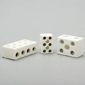 Alta temperatura resistente ao calor 2-Pin cerâmica <span class=keywords><strong>Terminal</strong></span> <span class=keywords><strong>Block</strong></span> isolou o conector do fio cerâmico para alta frequência - Product Image 6