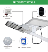 Lampes Solaires en Gros, Lampadaires Solaires d'Usine, Lampes LED Extérieures Étanches, Lamparas LED, Lumière Solaire
