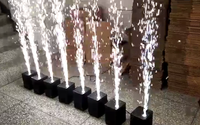Machine à effets de feux d'artifice électriques 600W pour mariage, fête, scène