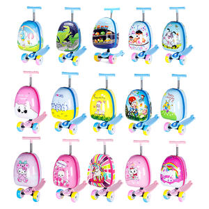 กระเป๋าเดินทางเด็กลายการ์ตูนออกแบบได้ตามต้องการกระเป๋าเดินทางของเด็กแบบน่ารักพร้อมสเก็ตบอร์ด - Product Image 2